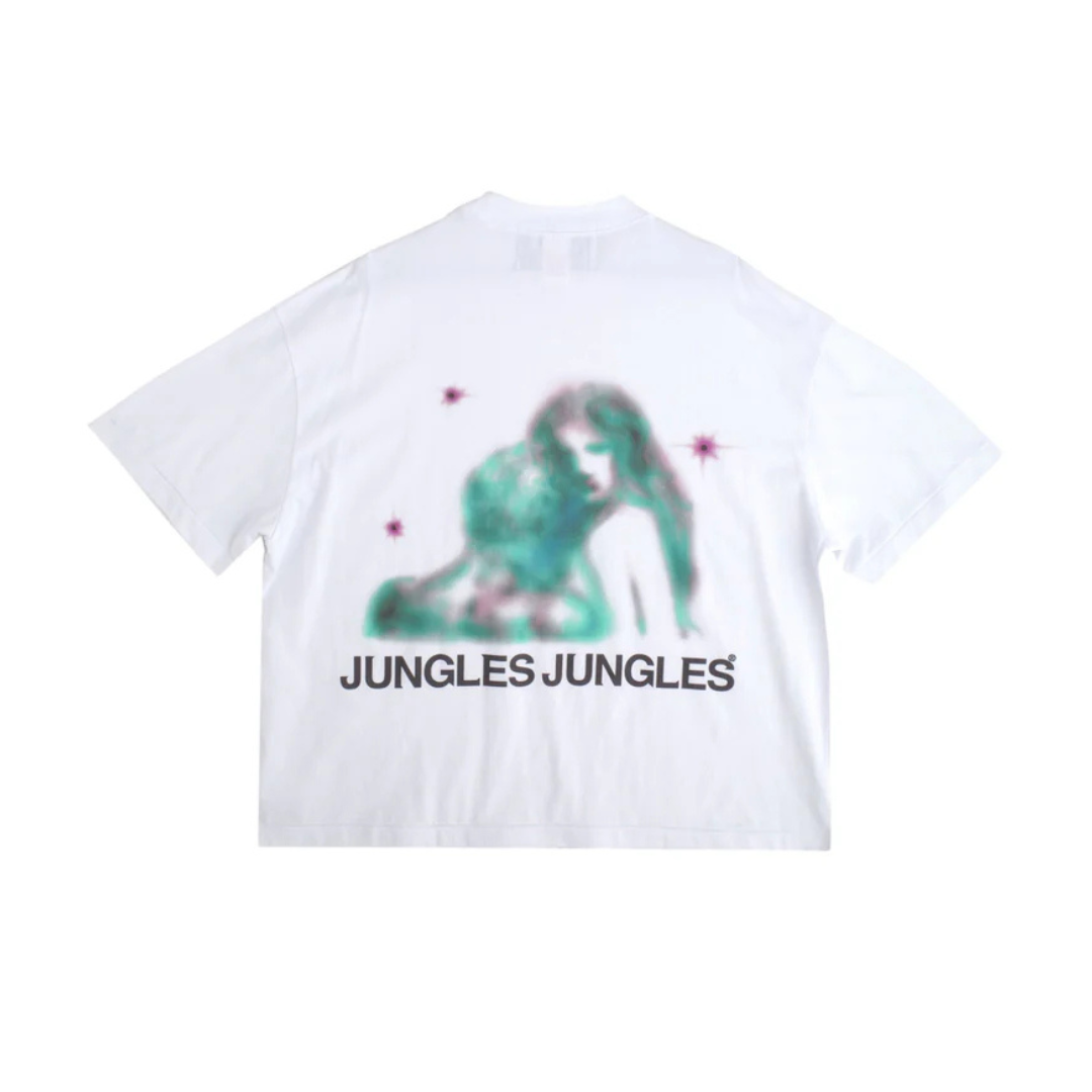 Jungles Embrace SS Tee - White