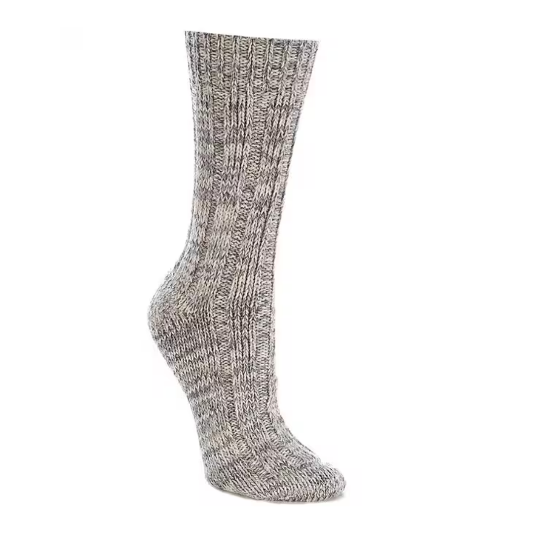 Birkenstock Women's Cotton Twist Socks - Light Grey