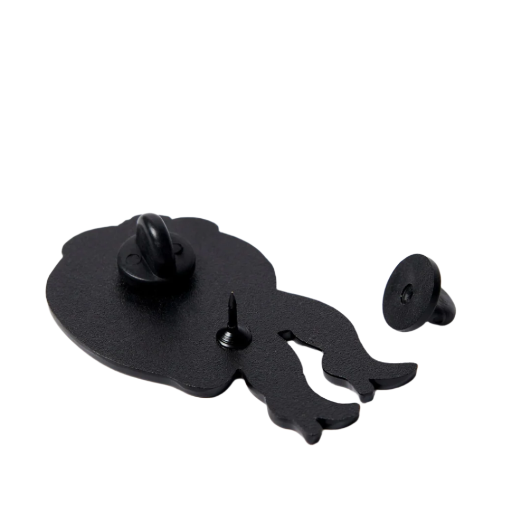 Parra Stupid Strawberry Enamel Pin - Red