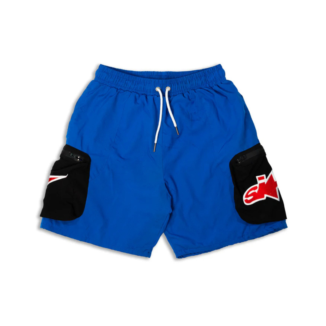 SMPL Cargo Shorts - Blue