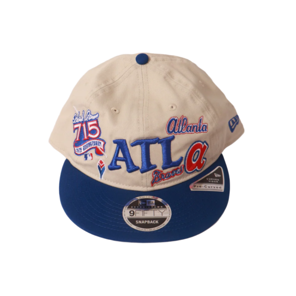 New Era 9Fifty 25th Anniversary Atlanta Braves Scatter Snapback - Multi
