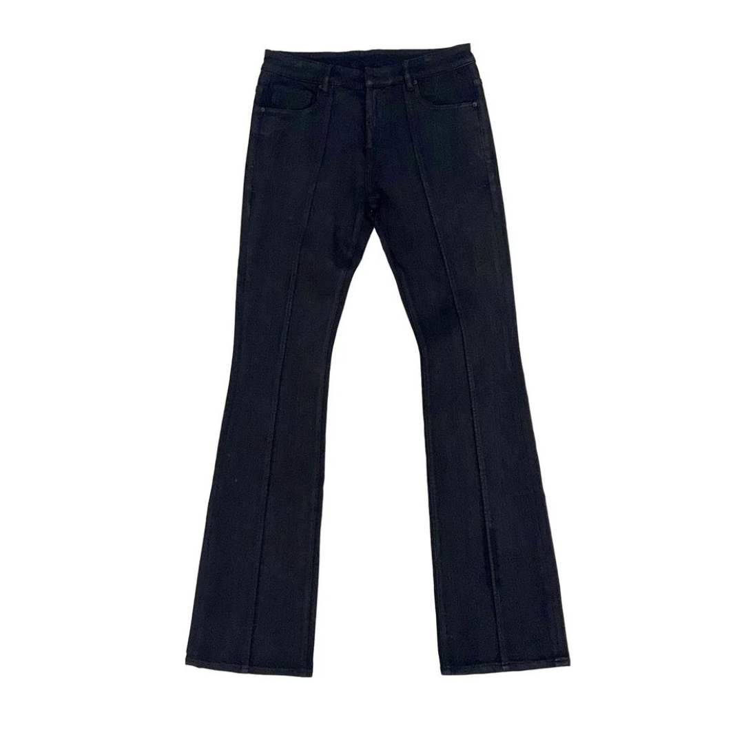 Crysp Centerline Flare Pants - Jet Black