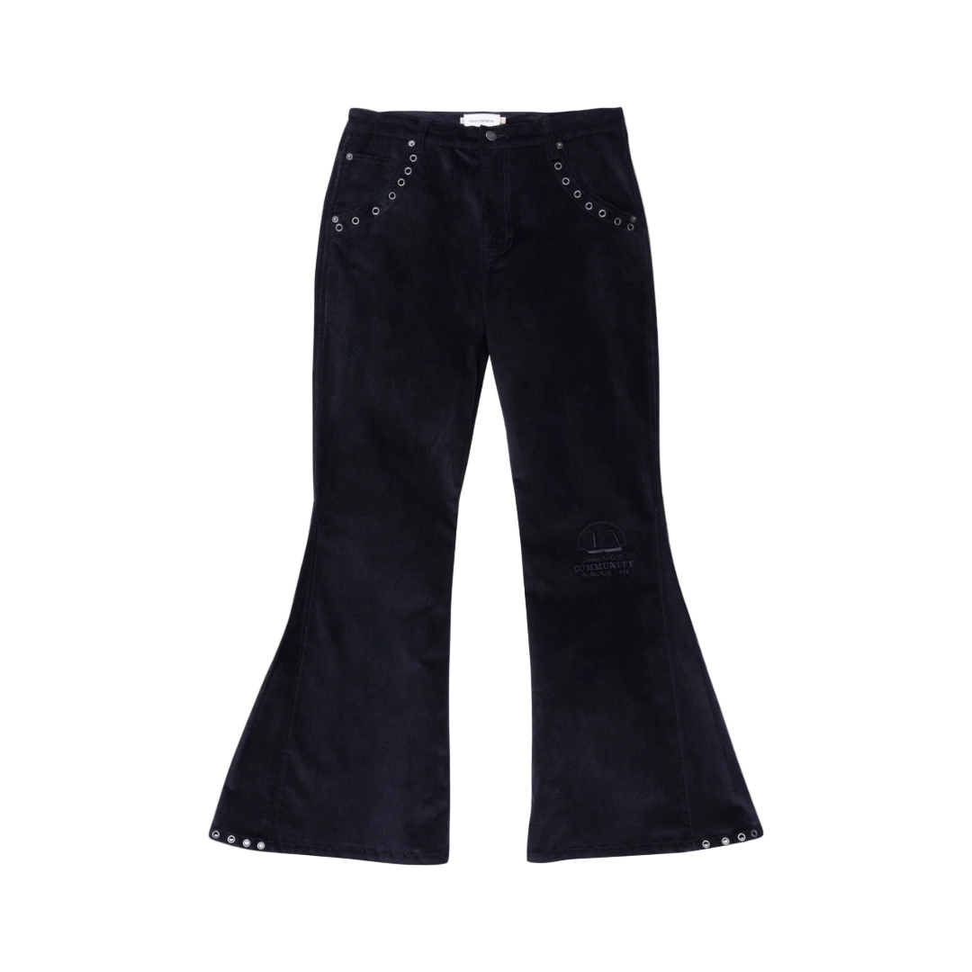 Honor The Gift Brushed Bell Bottoms - Black