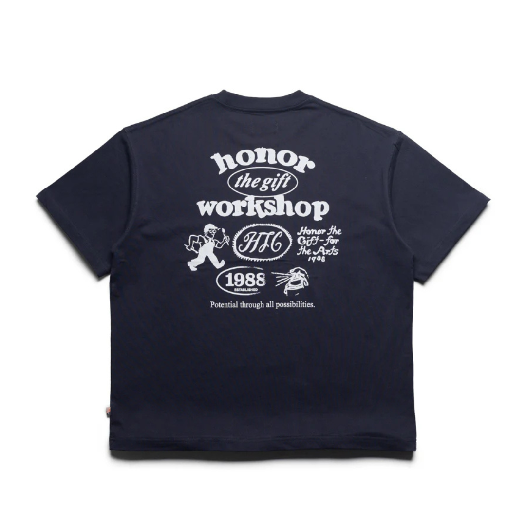 Honor The Gift Honor Workshop Tee - Navy