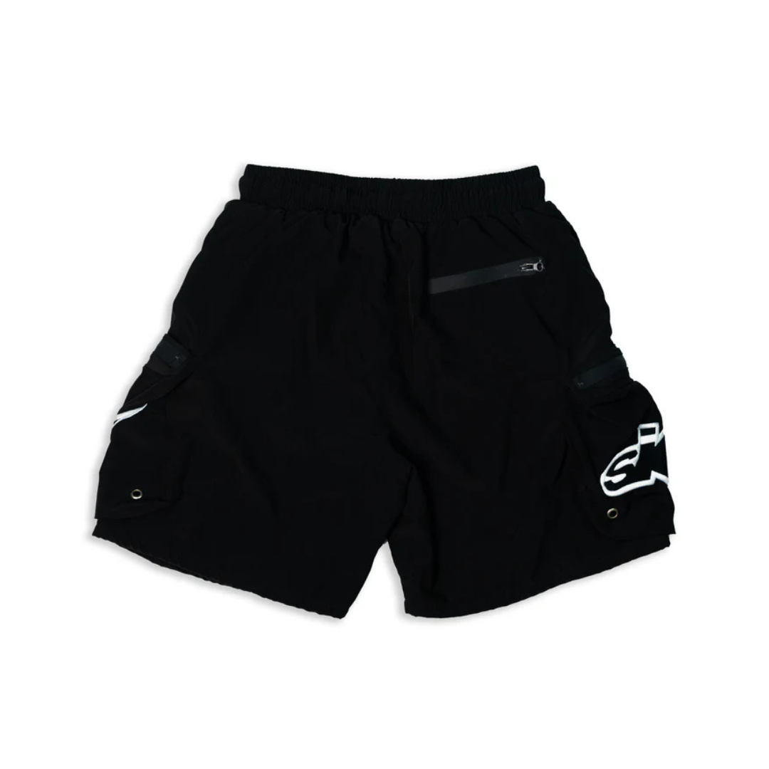 SMPL Cargo Shorts - Black
