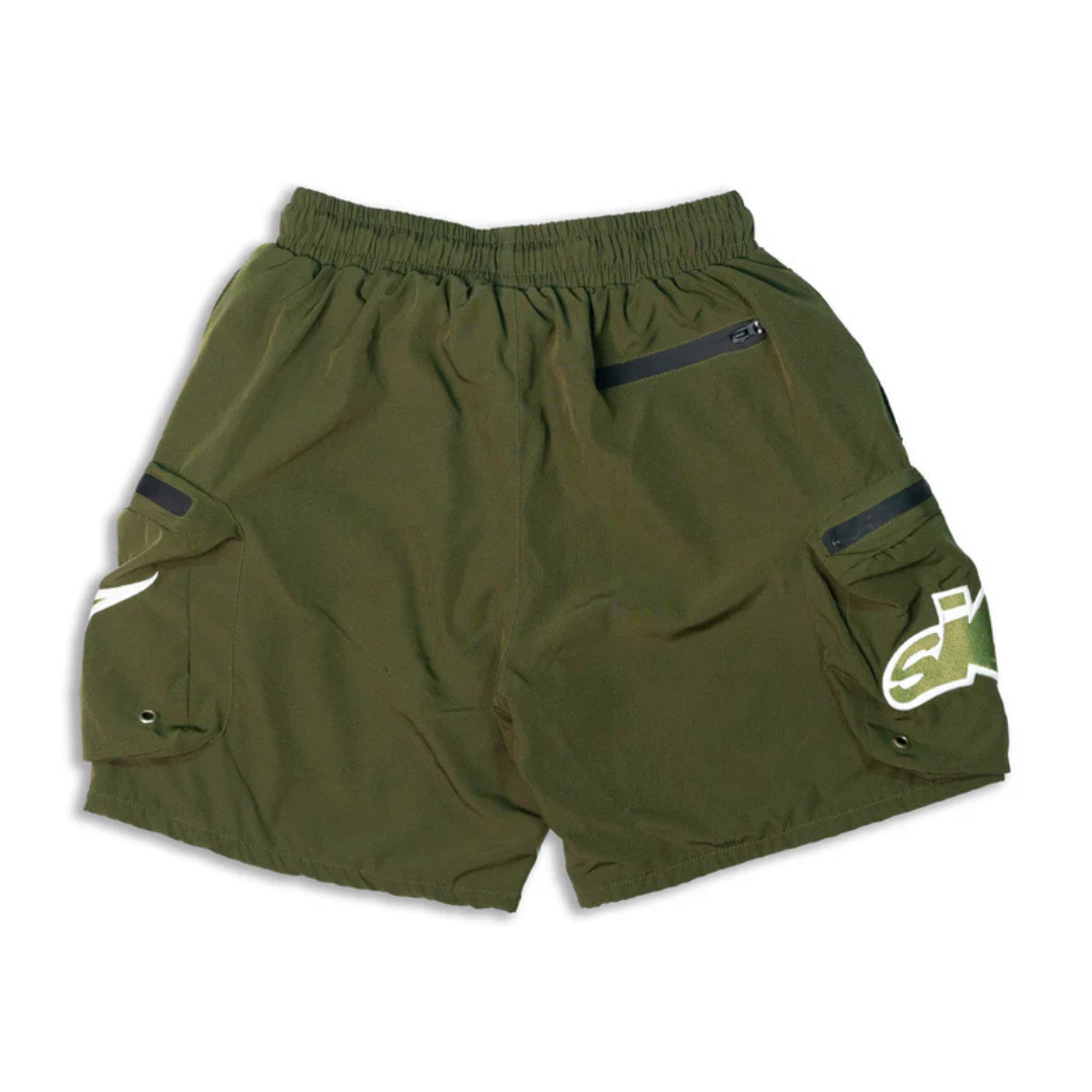 SMPL Cargo Shorts - Olive