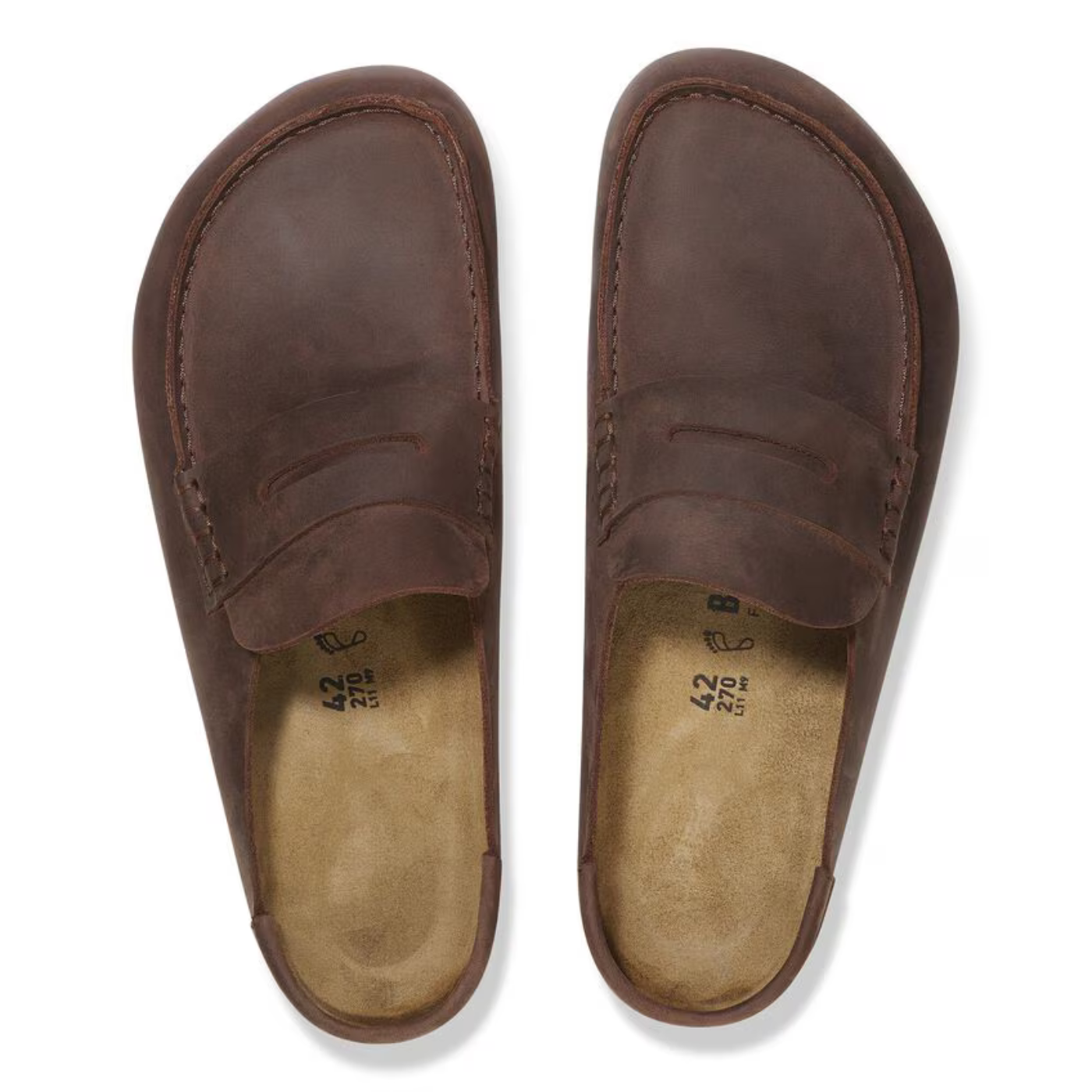 Birkenstock Naples Wrapped Oil Leather - "Habana"