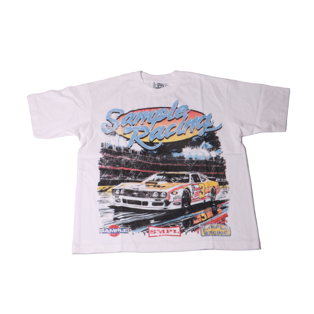 SMPL New Racing Tee - White