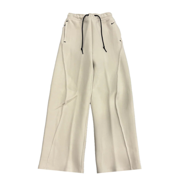 Men's Nike Tech Fleece Loose-Fit Open Hem Pants - "Light Bone"