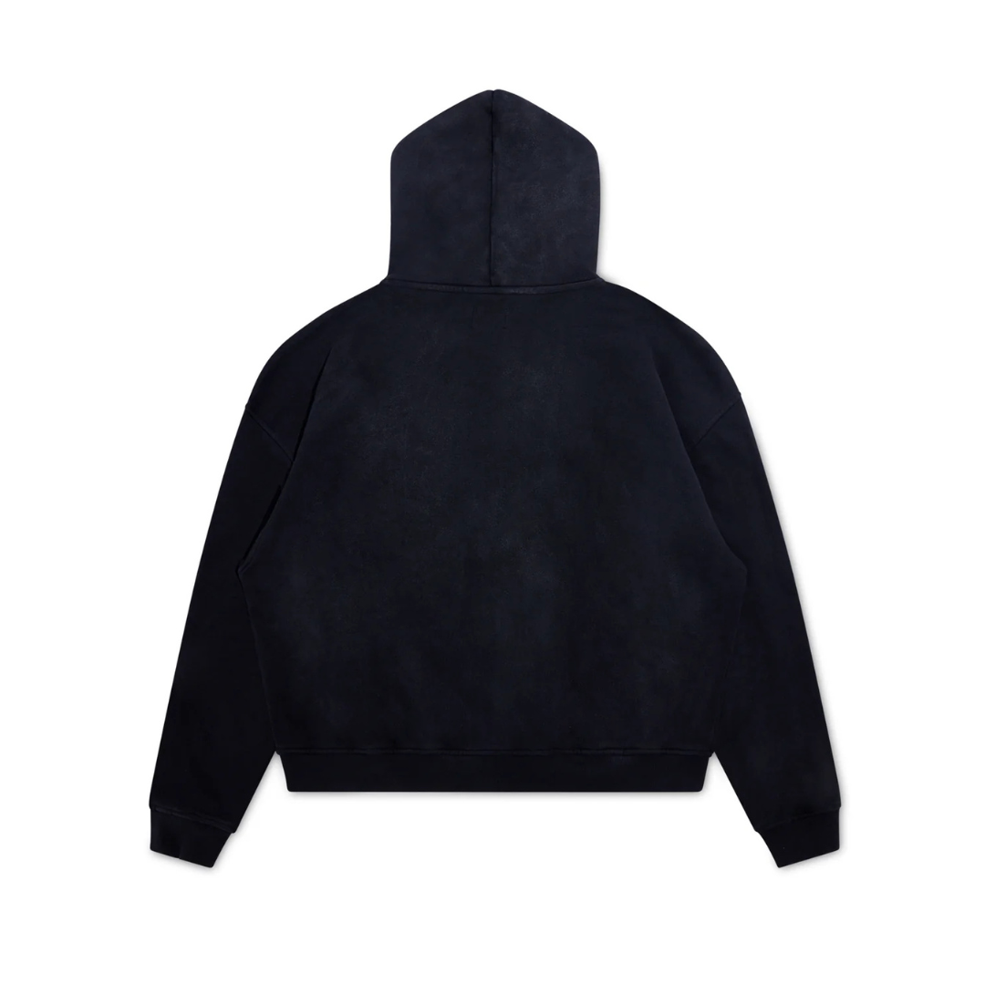 Diet Starts Monday "Hell Bent" Full Zip Sweatshirt - "Vintage Black"