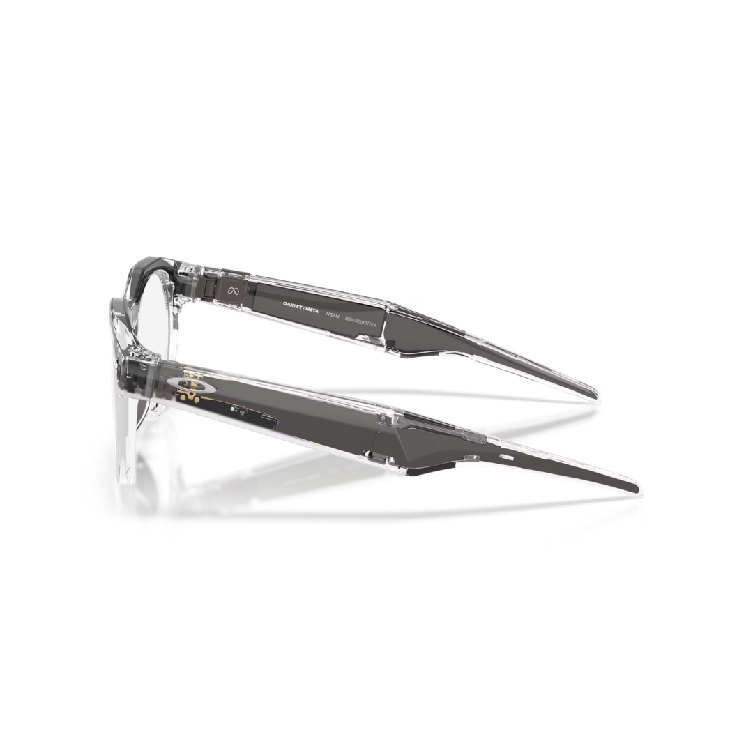 Oakley x META HSTN Grey Lens Transition Sunglasses w/ Camera - Clear