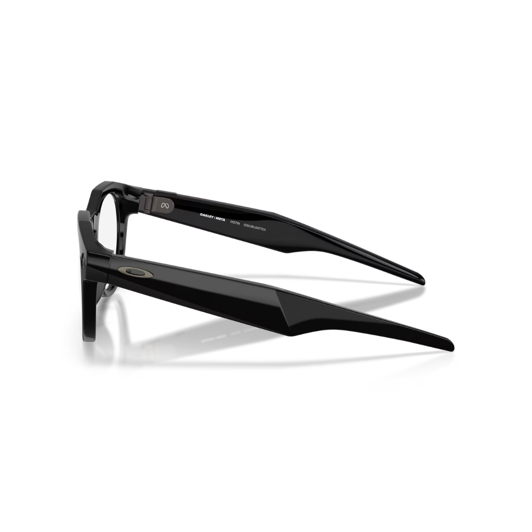 Oakley x META HSTN Clear Lens Sunglasses w/ Camera - Black