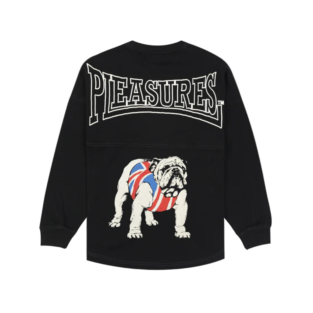 Pleasures Bulldog Heavyweight Long Sleeve - Black