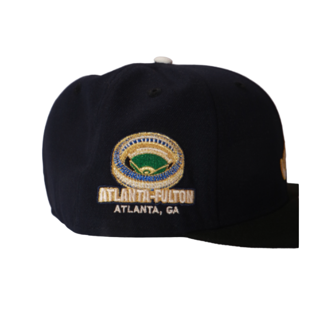 New Era 59Fifty Atlanta-Fulton Stadium Fitted - Navy/Gold/Black