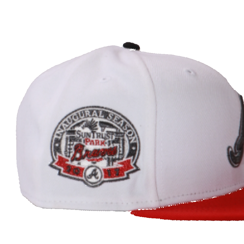 New Era 59Fifty Atlanta Braves '17 Suntrust Park Fitted - White/Red