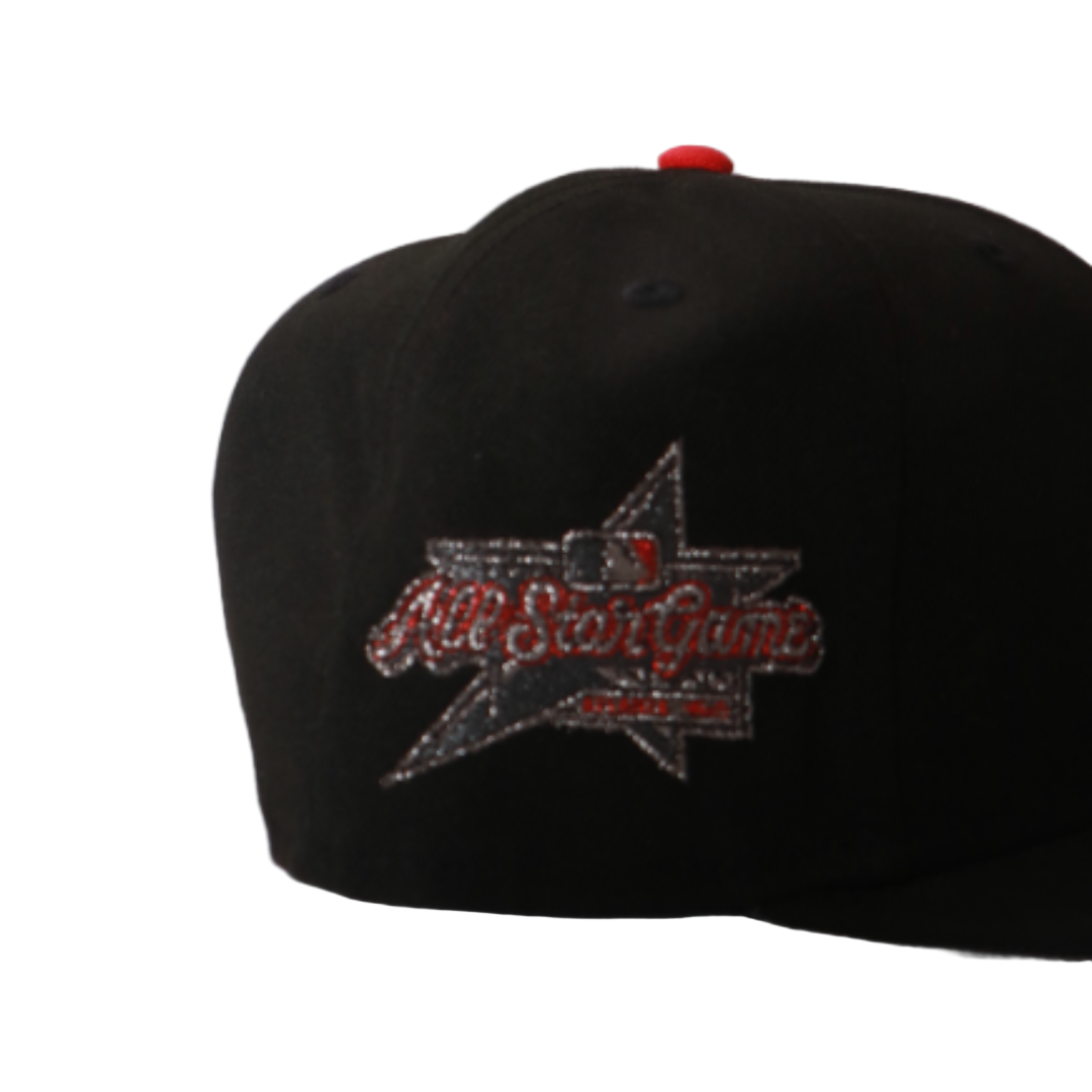 New Era 59Fifty Atlanta Braves '25 All Star Game Fitted - Black/Pewter/Red