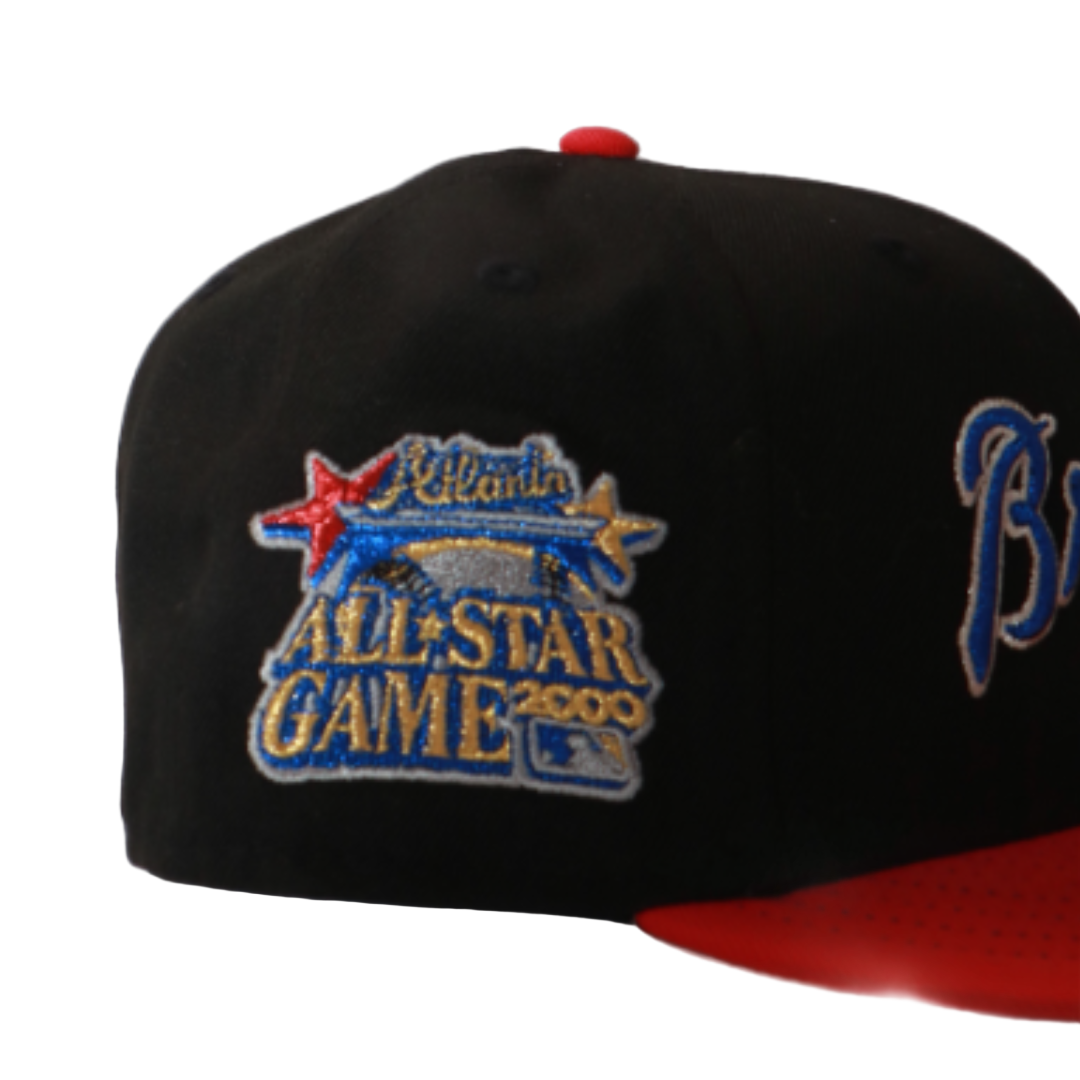 New Era 59Fifty Atlanta Braves 2000's All Star Game Fitted - Black/Red/Blue