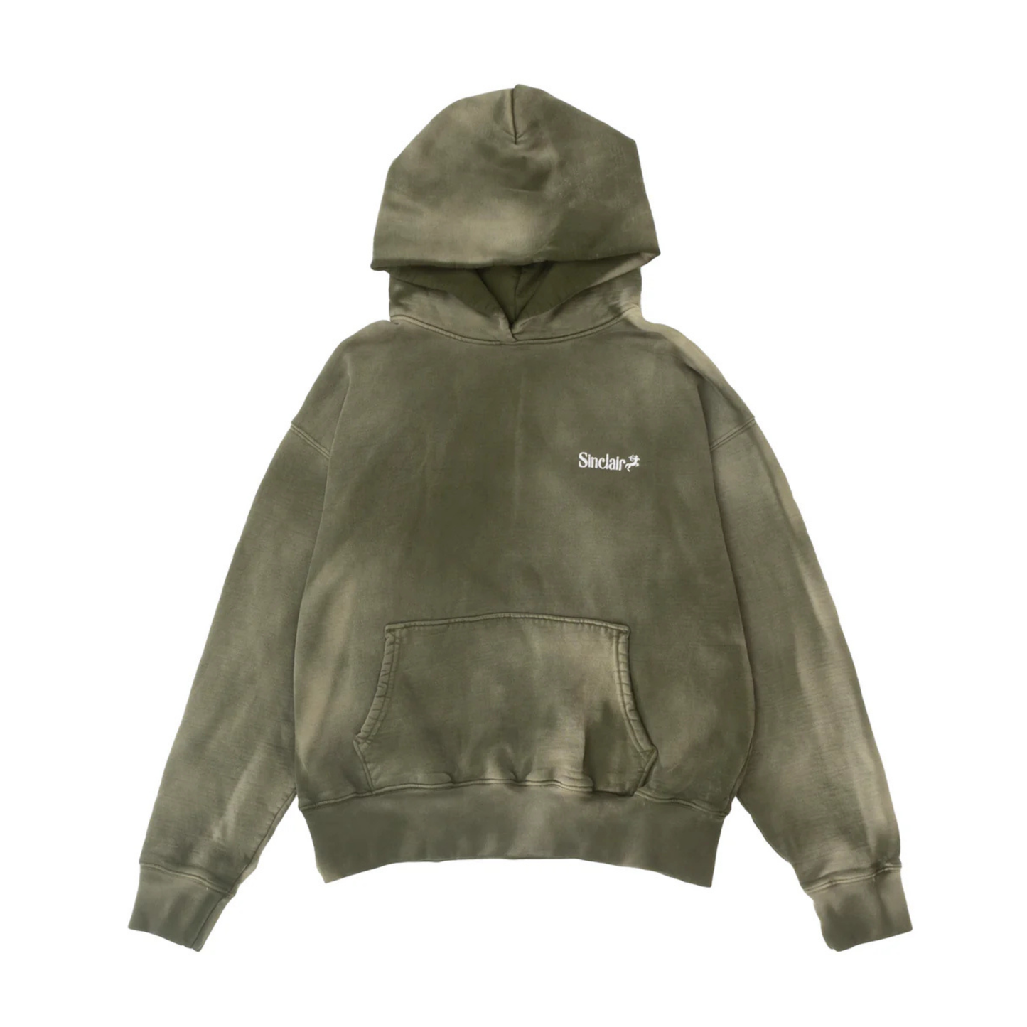 Sinclair Essential Pullover Hoodie - Washed Olive