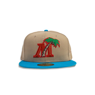 New Era 59Fifty Minor League Custom Fitted Hat - "Tan"