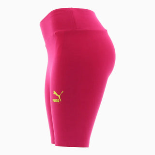 Puma Women's Classics Tight 7 Shorts - Pink