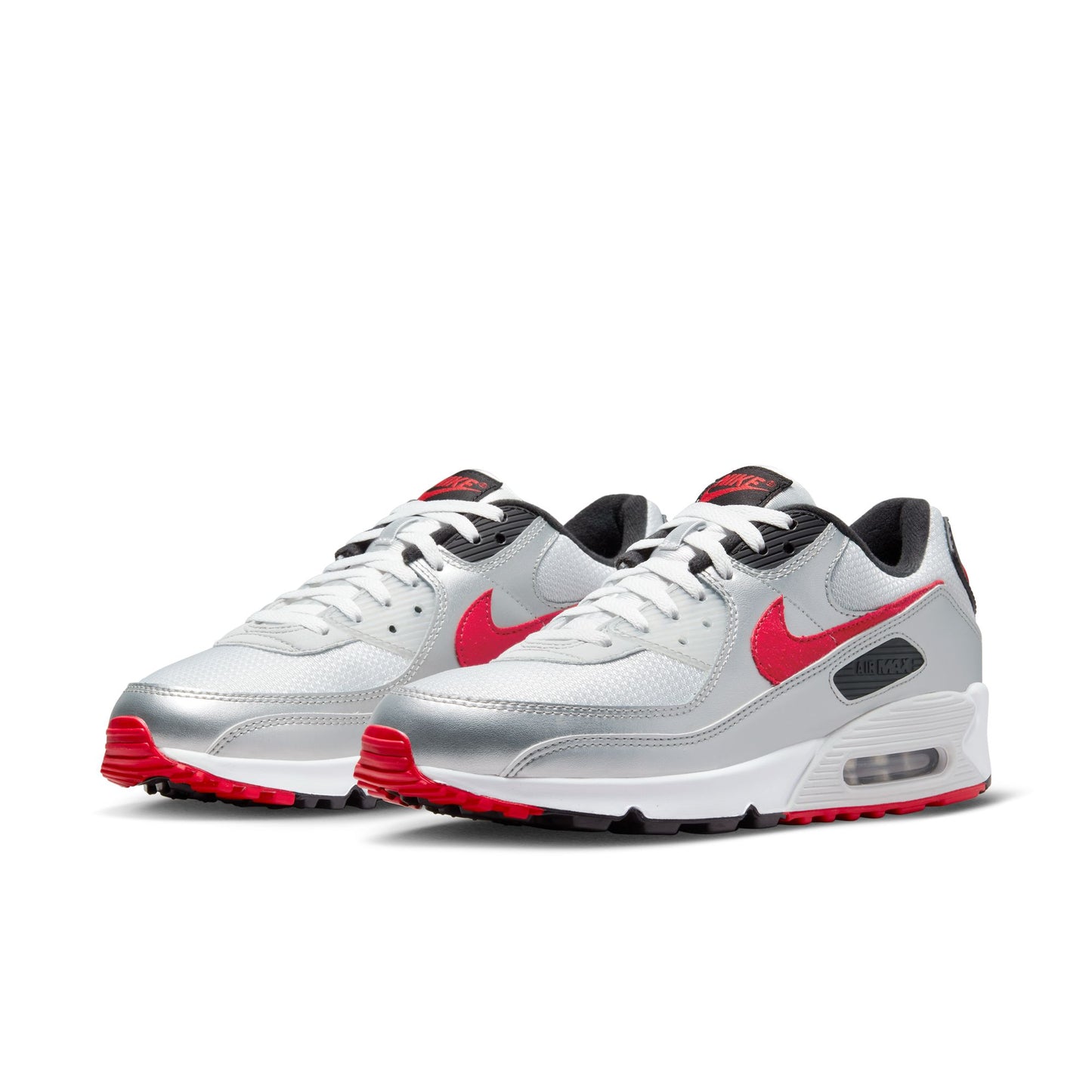Men's Nike Air Max 90 - Photon Dust/University Red