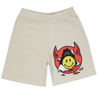 Market Smiley Inner Peace Sweatshorts - Tan