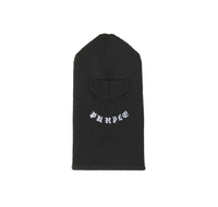 Purple Gothic Acrylic Balaclava - Black
