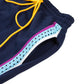 Diet Starts Monday Crochet Panel Pants - Blue