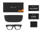 Oakley x META HSTN Clear Lens Sunglasses w/ Camera - Black