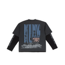 BLDG4. "Joisted SS Knit" Tee - "Jet Black"