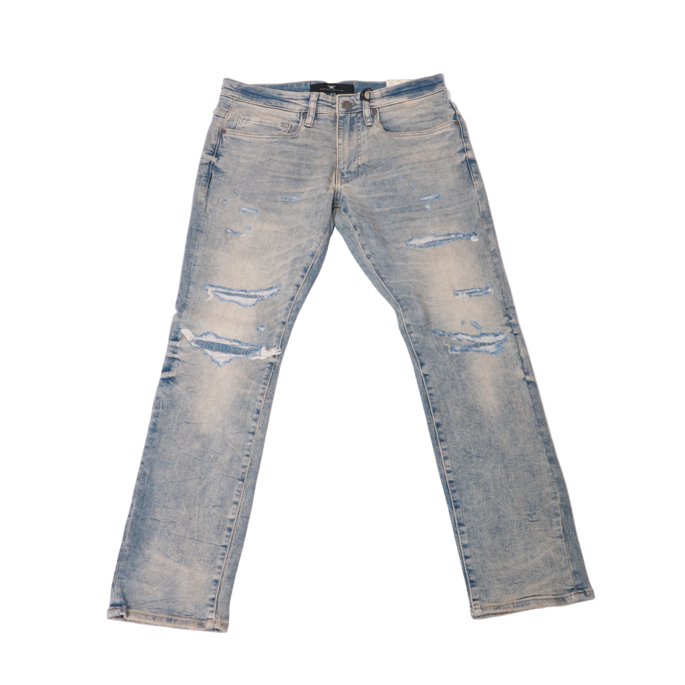 Jordan Craig Rip & Repair Collins Denim - Cream Wash