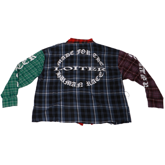 Loiter Kimono Flannel - Multi