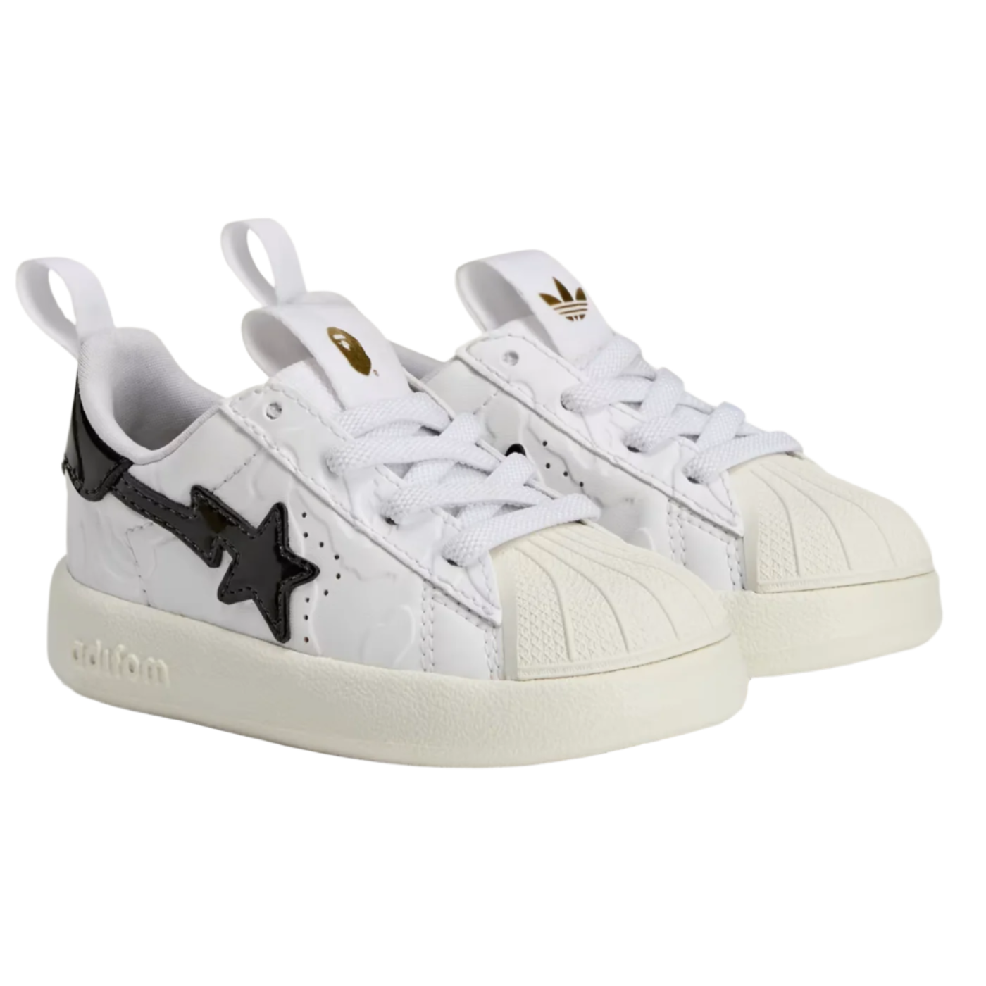 Toddler adidas x Bape Adiform SSTR 360 - "Cloud White"