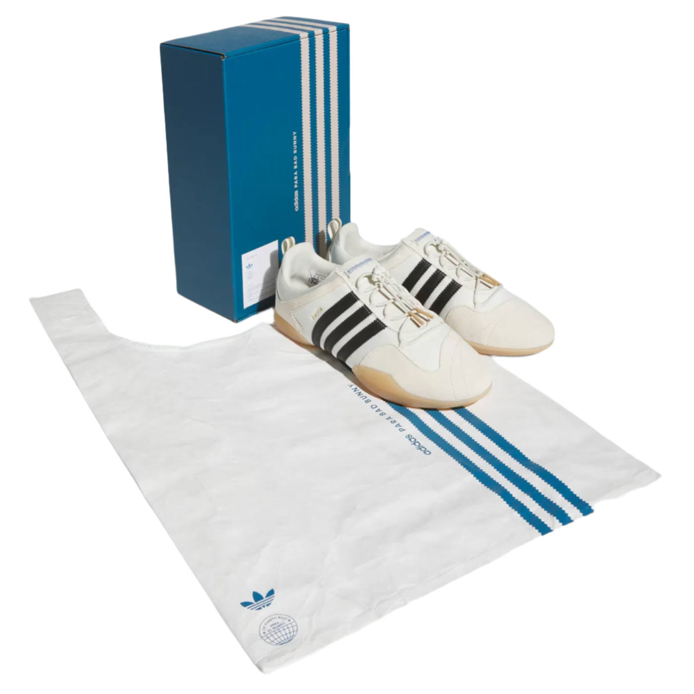Adidas Para Bad Bunny Ballerina Shoes - "Off White"