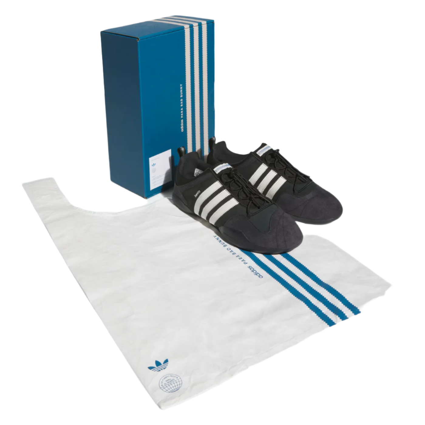 Adidas Para Bad Bunny Ballerina Shoes - "Core Black"