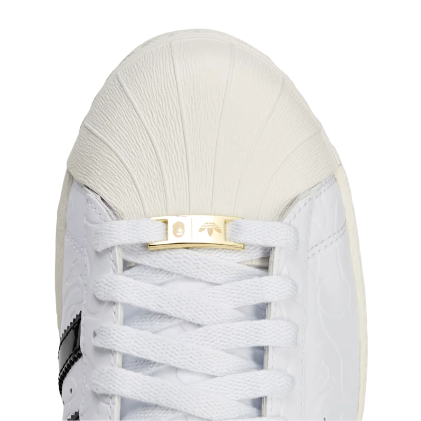 Men's adidas SSTR V Bape - "Cloud White"
