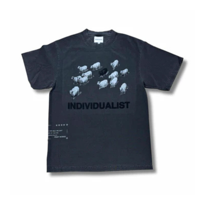 Individualist "Black Sheep" S/S Tee - Charcoal