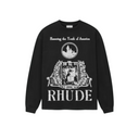 Rhude "Youth of America" Long Sleeve - "Vintage Black"