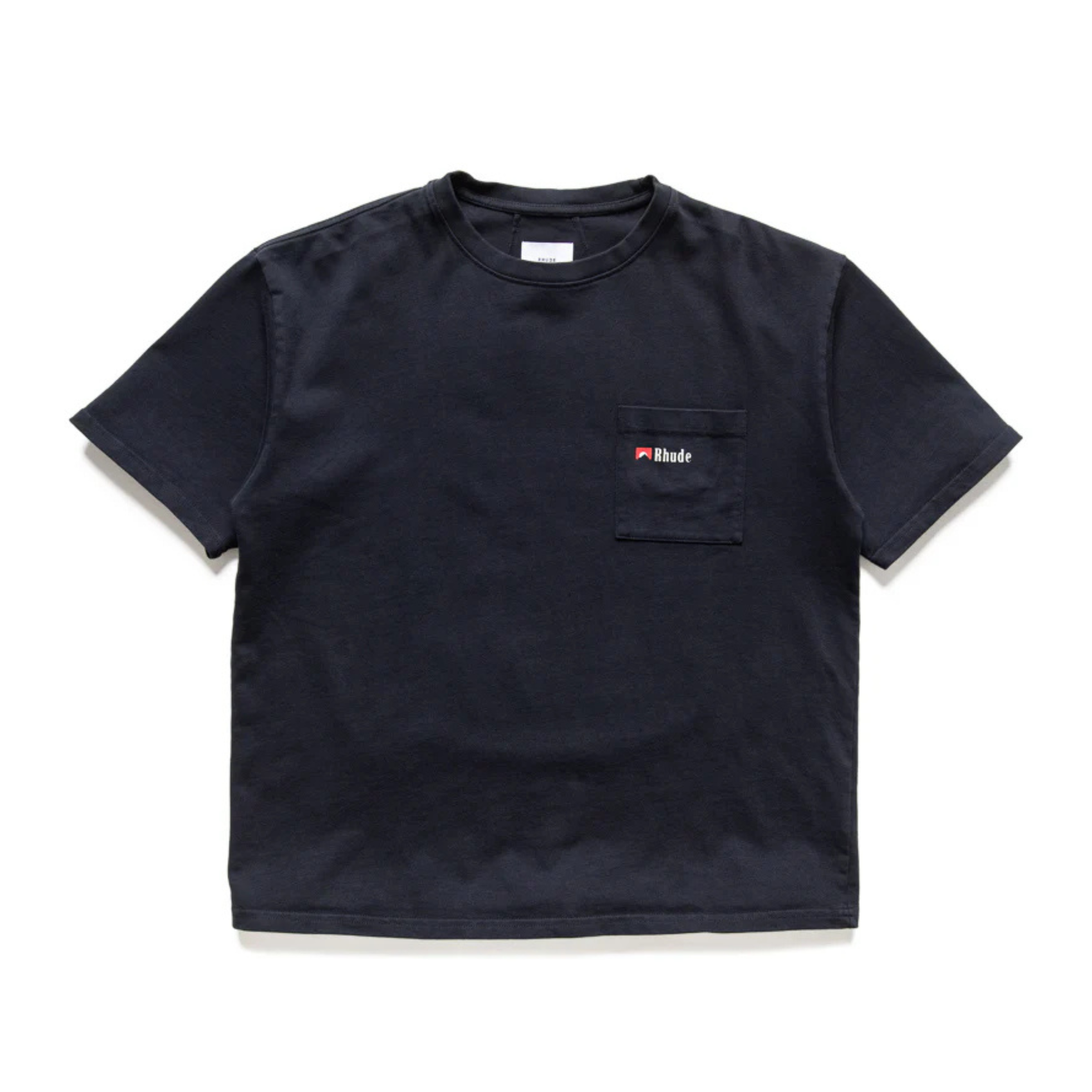 Rhude "Moonlight Wolf" Pocket Tee - "Vintage Black"