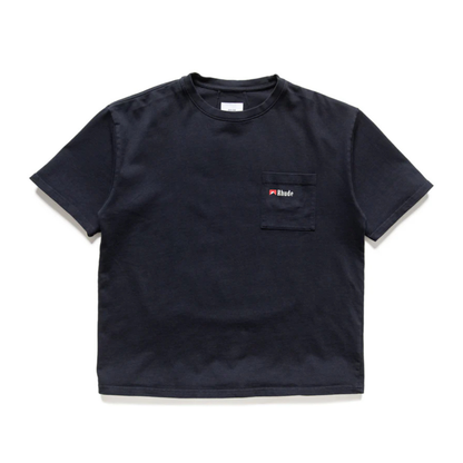 Rhude "Moonlight Wolf" Pocket Tee - "Vintage Black"