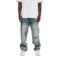 Crysp Pacific Jeans - Washed Distressed