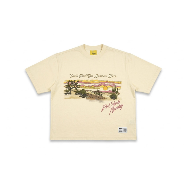 Diet Starts Monday "Desertscape" Tee - "Cream"