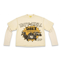 Diet Starts Monday "Hot As Hell" Tee - "Antique White"