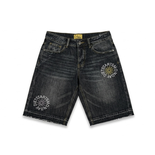 Diet Starts Monday "Sol" Denim Shorts - "Black"