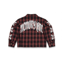 Memory Lane Plaid Zip-Up Jacket - "Red Plaid"