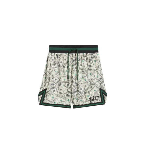 Market Money Arc Game Shorts - Green