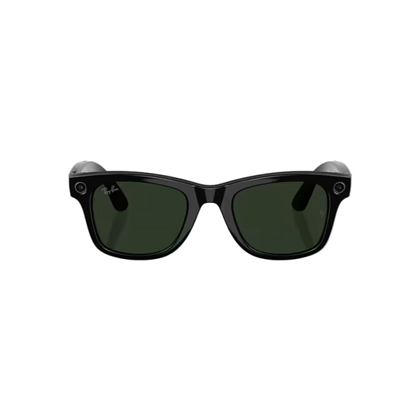 Ray-Ban x Meta Wayfarer Gen 2 RW4012 Black/Transitions Green Lens Sunglass - Shiny Black