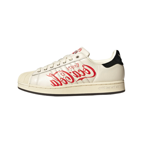 Men's Adidas x Coca Cola Superstar II - "White"