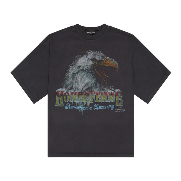 Homme Femme "American Luxury" Tee - "Black"