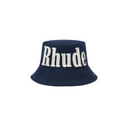 Rhude Logo Bucket Hat - "Navy"